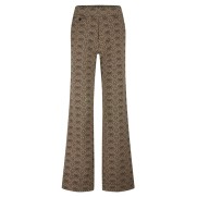 Lady Day Broek Milana Herringbone print